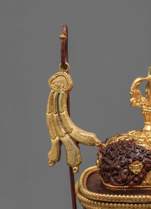 Buddhist Kapala Set | Skull Cup | Ritual Items from Nepal