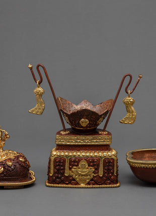 Handcrafted Kapala Set | Esoteric Ritual Item