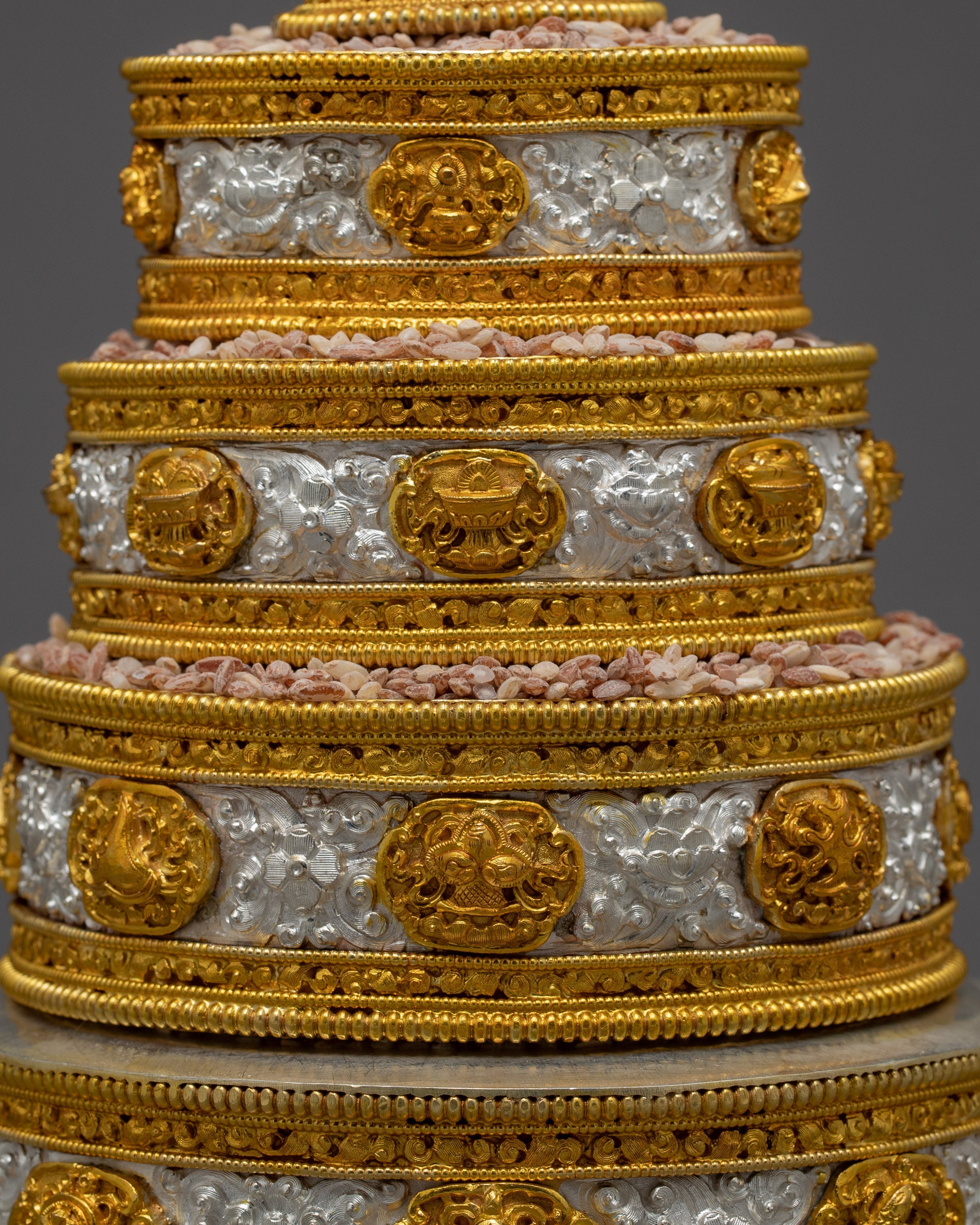 Mandala Offering Set | Buddhist Room Decor