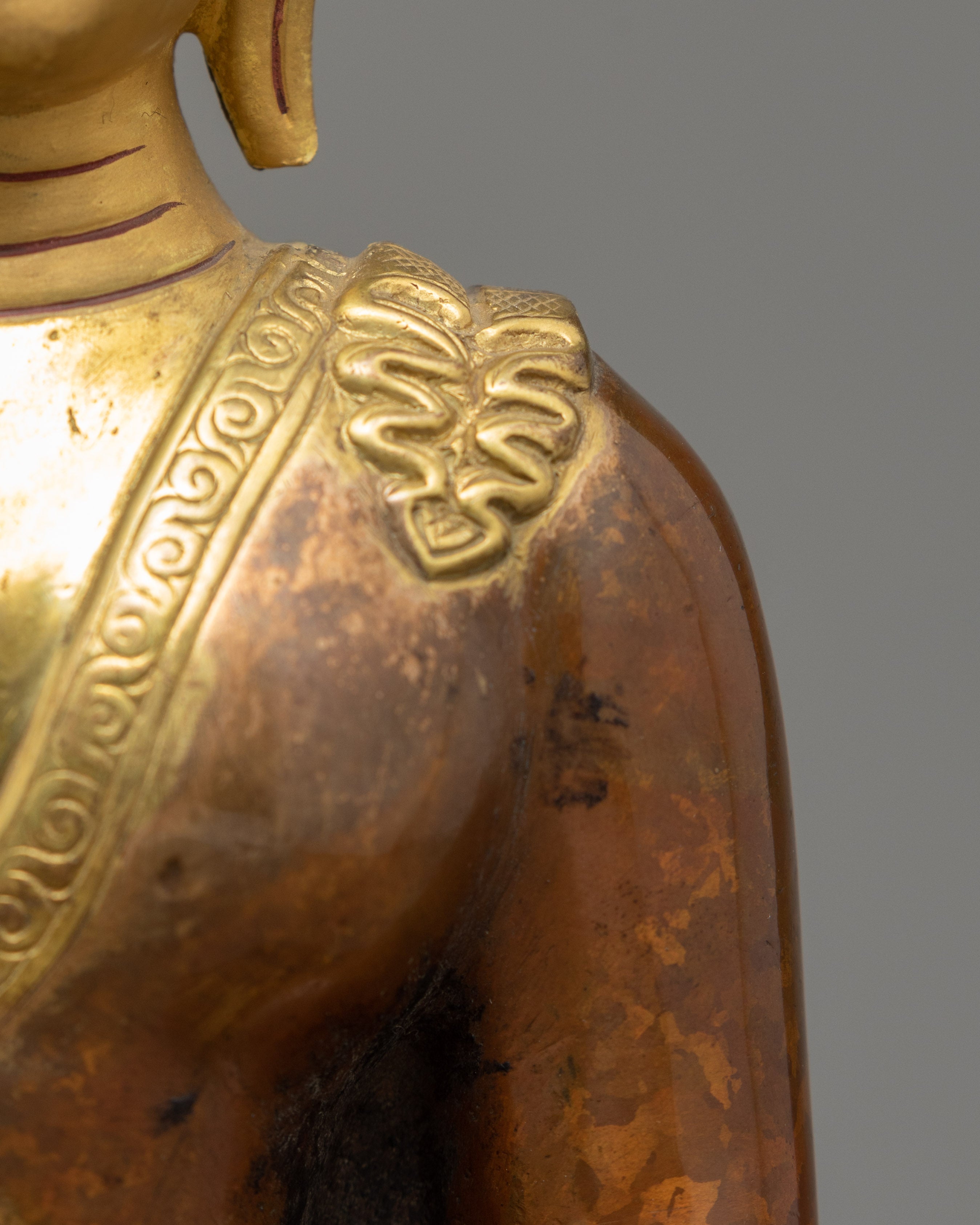 Old Buddha Shakyamuni | Buddha Statue in Nepal | Mini Statue for Decor