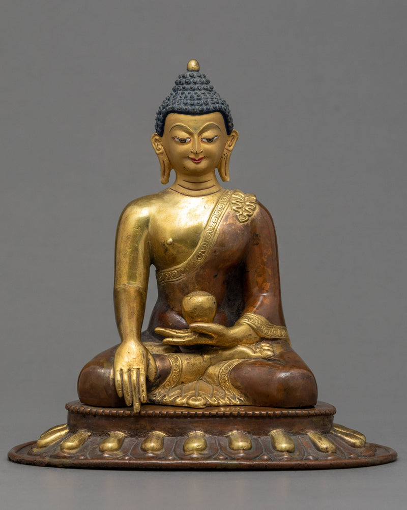 Old Buddha Shakyamuni | Buddha Statue in Nepal | Mini Statue for Decor