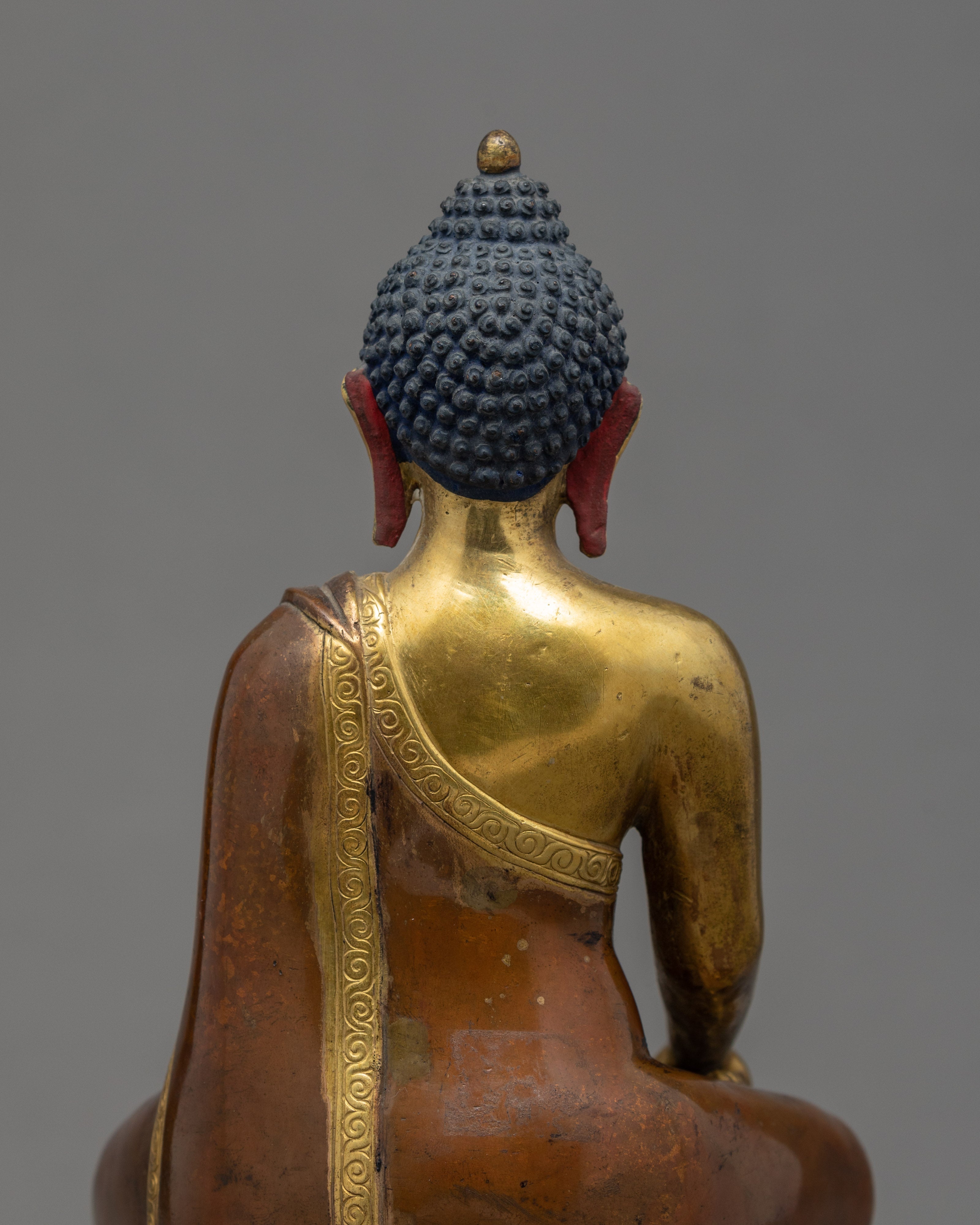 Old Buddha Shakyamuni | Buddha Statue in Nepal | Mini Statue for Decor