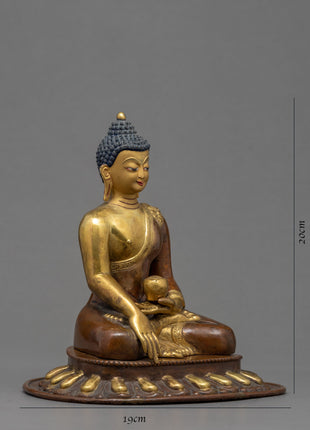 Old Buddha Shakyamuni | Buddha Statue in Nepal | Mini Statue for Decor