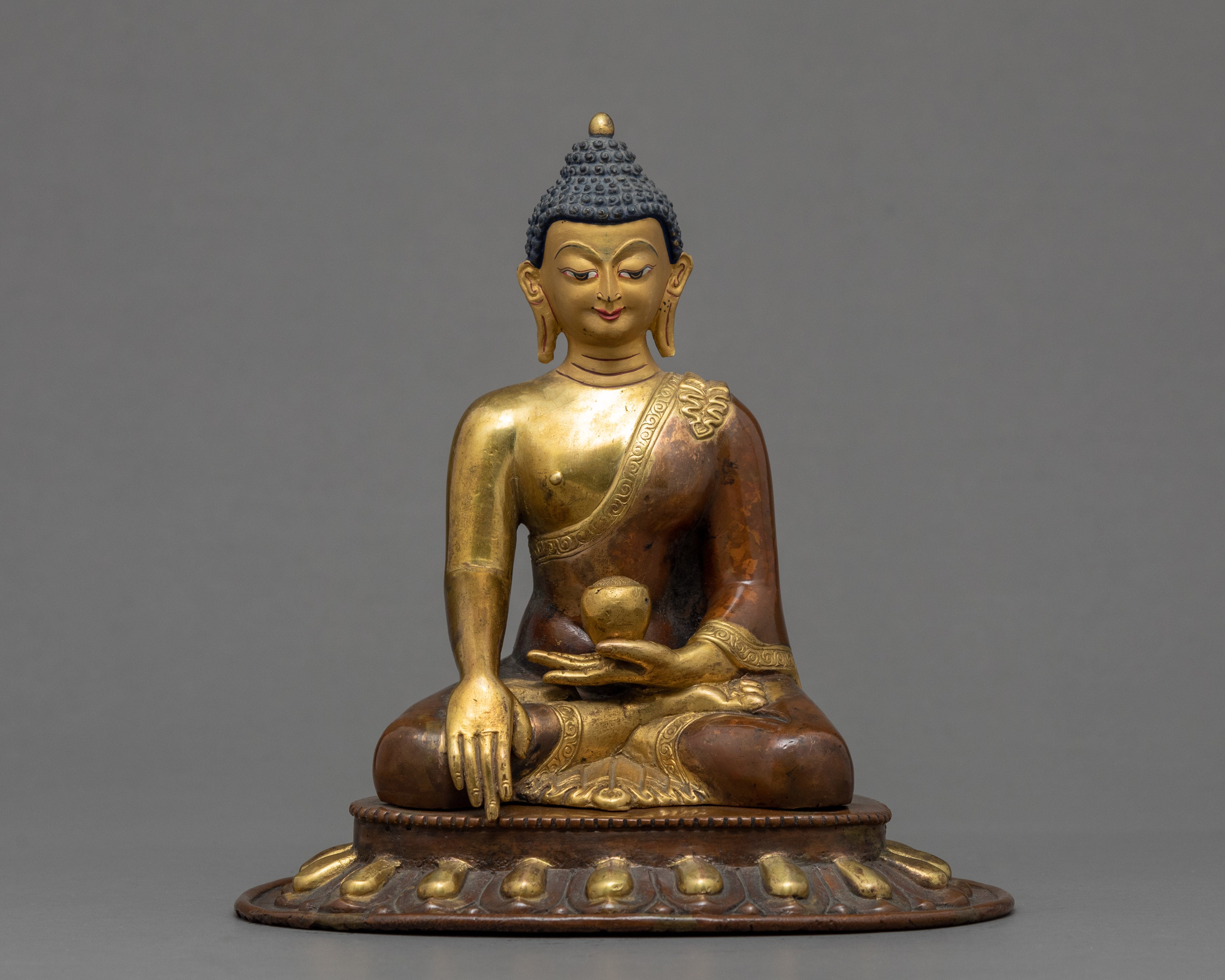 Old Buddha Shakyamuni | Buddha Statue in Nepal | Mini Statue for Decor