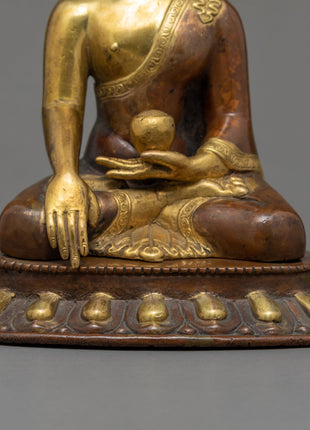 Old Buddha Shakyamuni | Buddha Statue in Nepal | Mini Statue for Decor