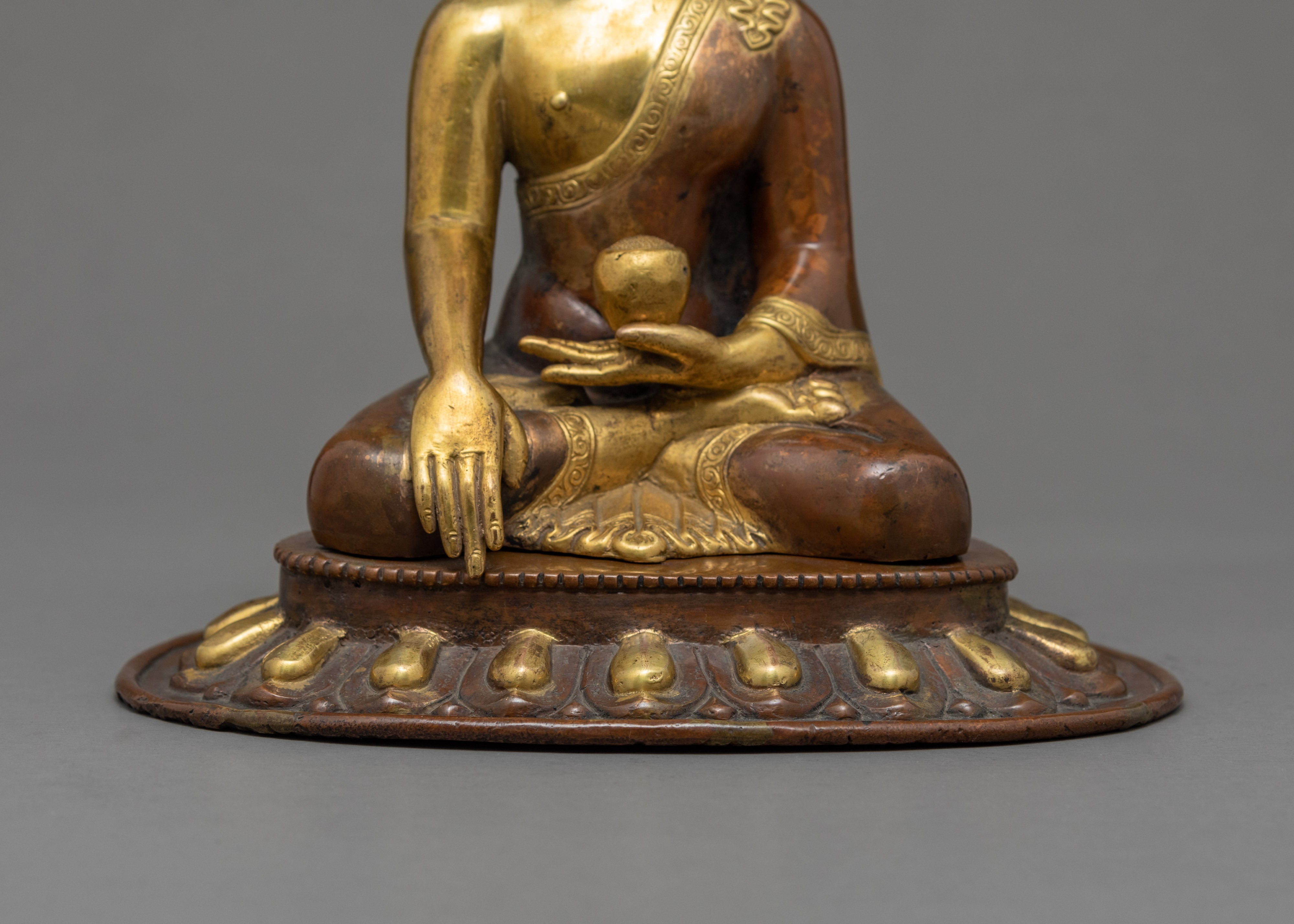 Old Buddha Shakyamuni | Buddha Statue in Nepal | Mini Statue for Decor