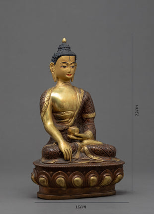 Small Buddha Statue | Buddhist Figurines for Home Altar | Home Decor