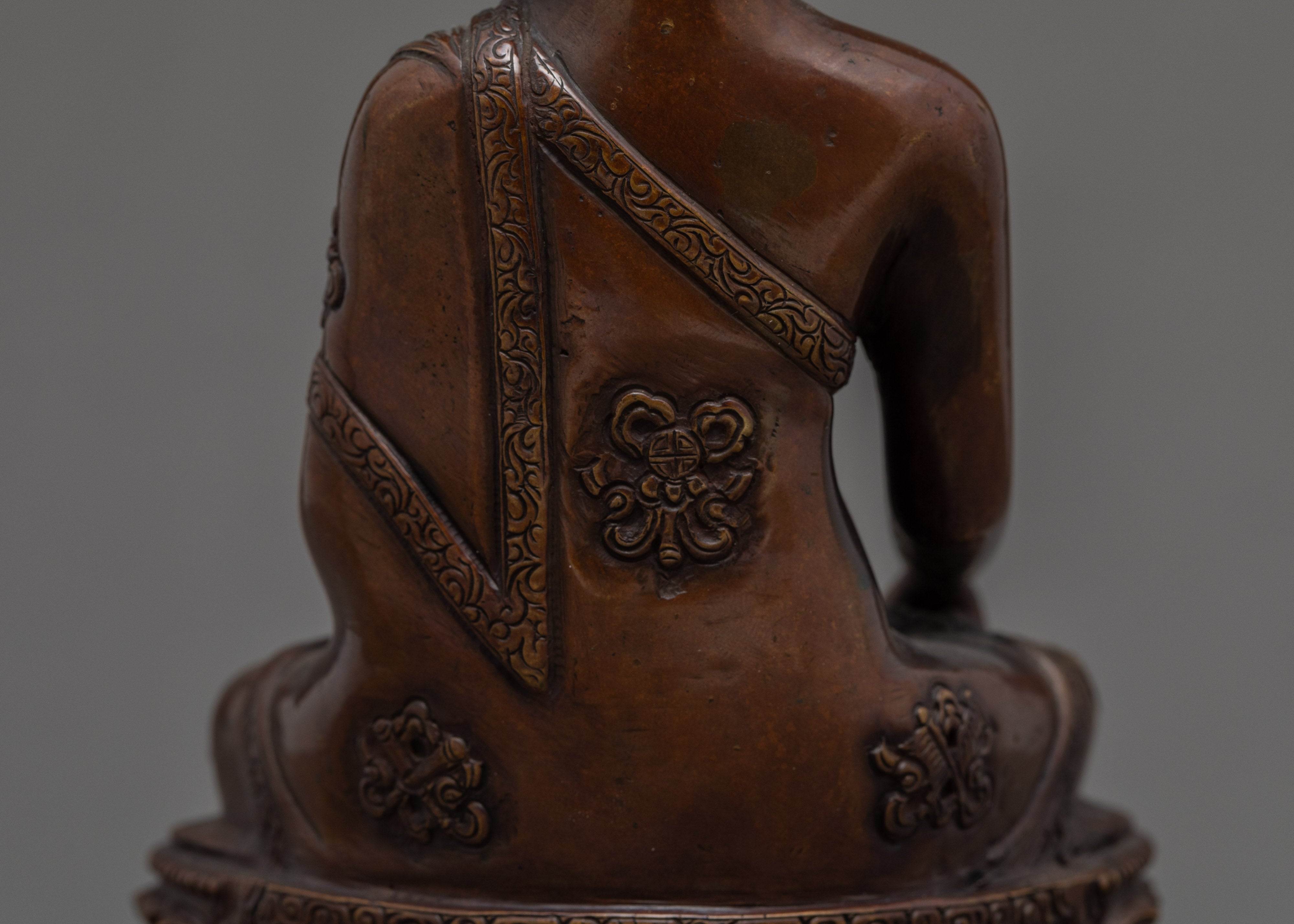 7.4" Shakyamuni Buddha Statue | Vintage Decoratives | Nepal Antiques Craft
