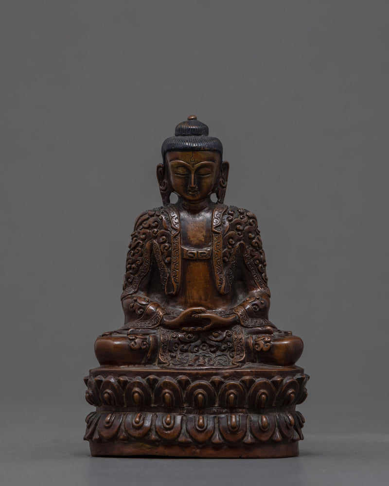 Amitabha Buddha Miniatures | Vintage Decorative Statue