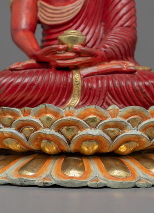 Two Buddha Set Statue | Buddhist Shrine Decor Statue