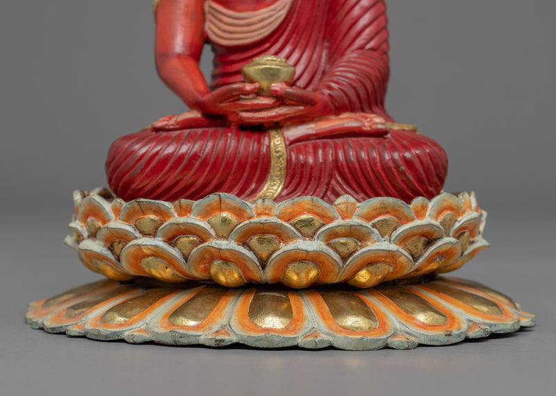 Two Buddha Set Statue | Buddhist Shrine Decor Statue