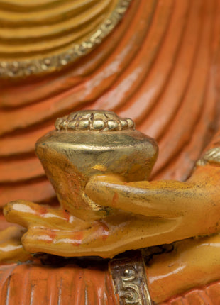 Two Buddha Set Statue | Buddhist Shrine Decor Statue