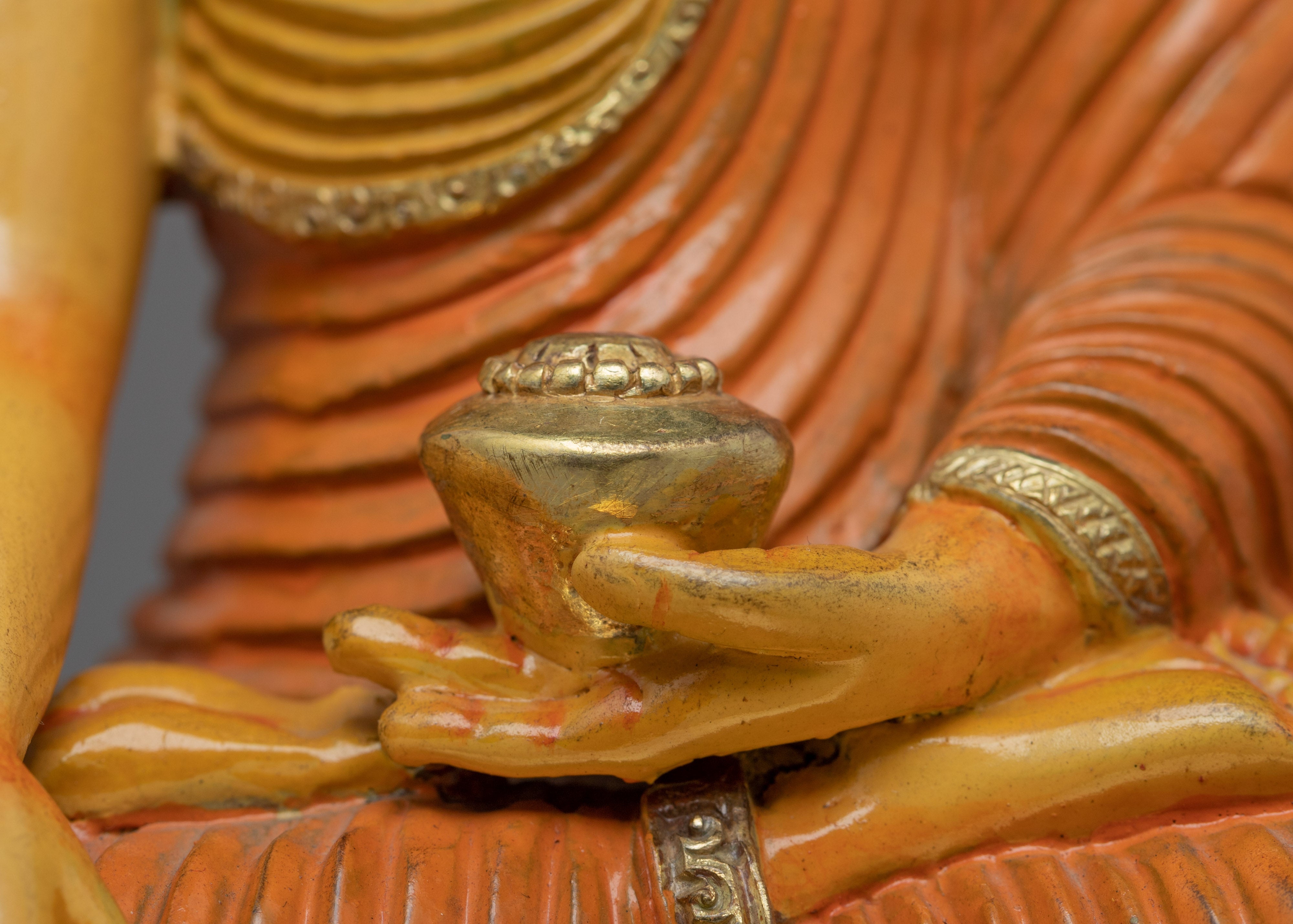 Two Buddha Set Statue | Buddhist Shrine Decor Statue