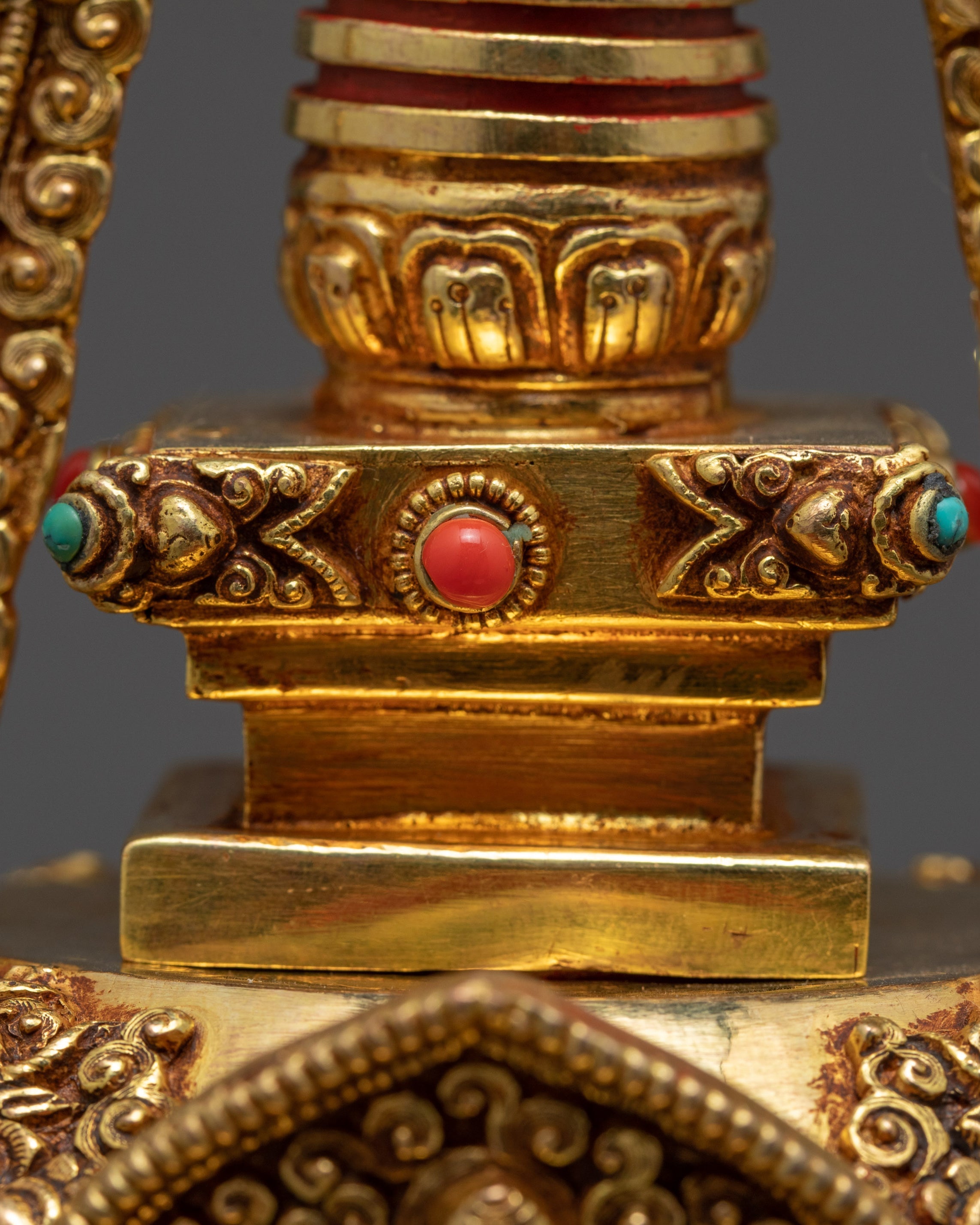 Gold Plated Chorten | Stupa | Traditional Architecture |