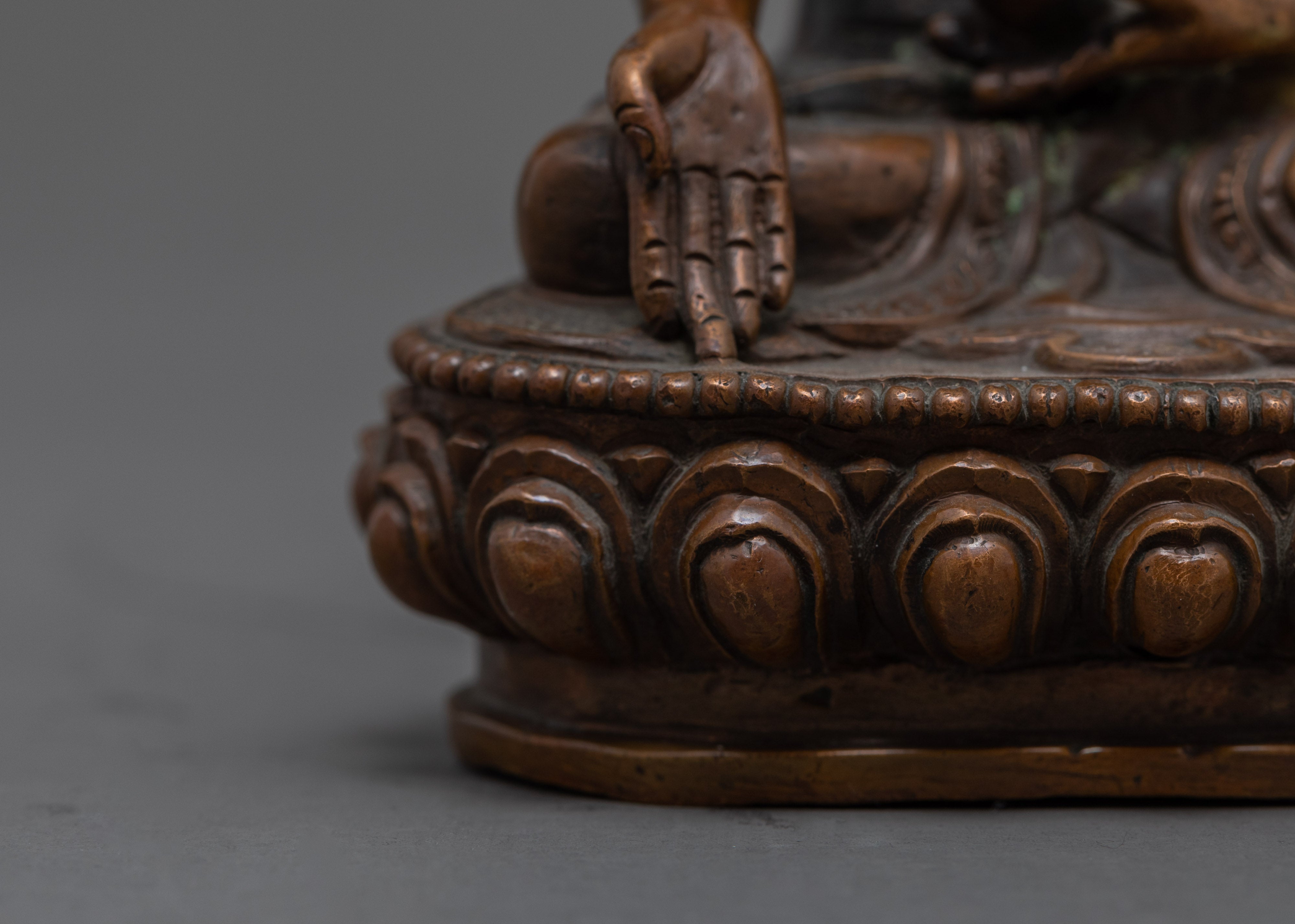 Old Nepali Buddha Statue from Nepal | Handmade Vintage Art