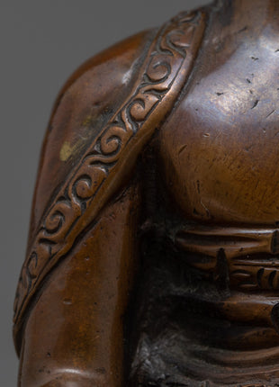 Old Nepali Buddha Statue from Nepal | Handmade Vintage Art