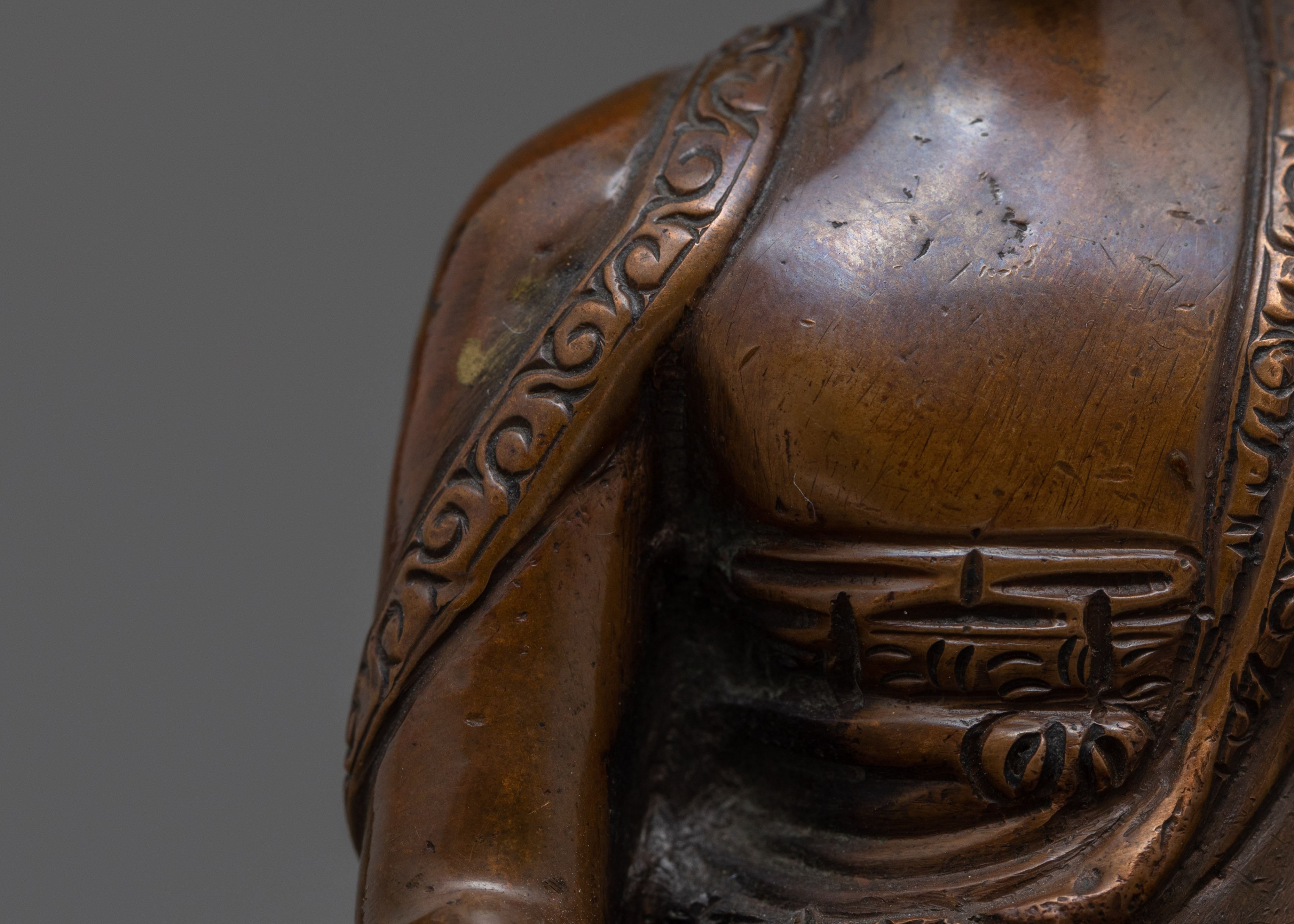 Old Nepali Buddha Statue from Nepal | Handmade Vintage Art