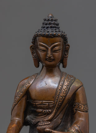 Old Nepali Buddha Statue from Nepal | Handmade Vintage Art