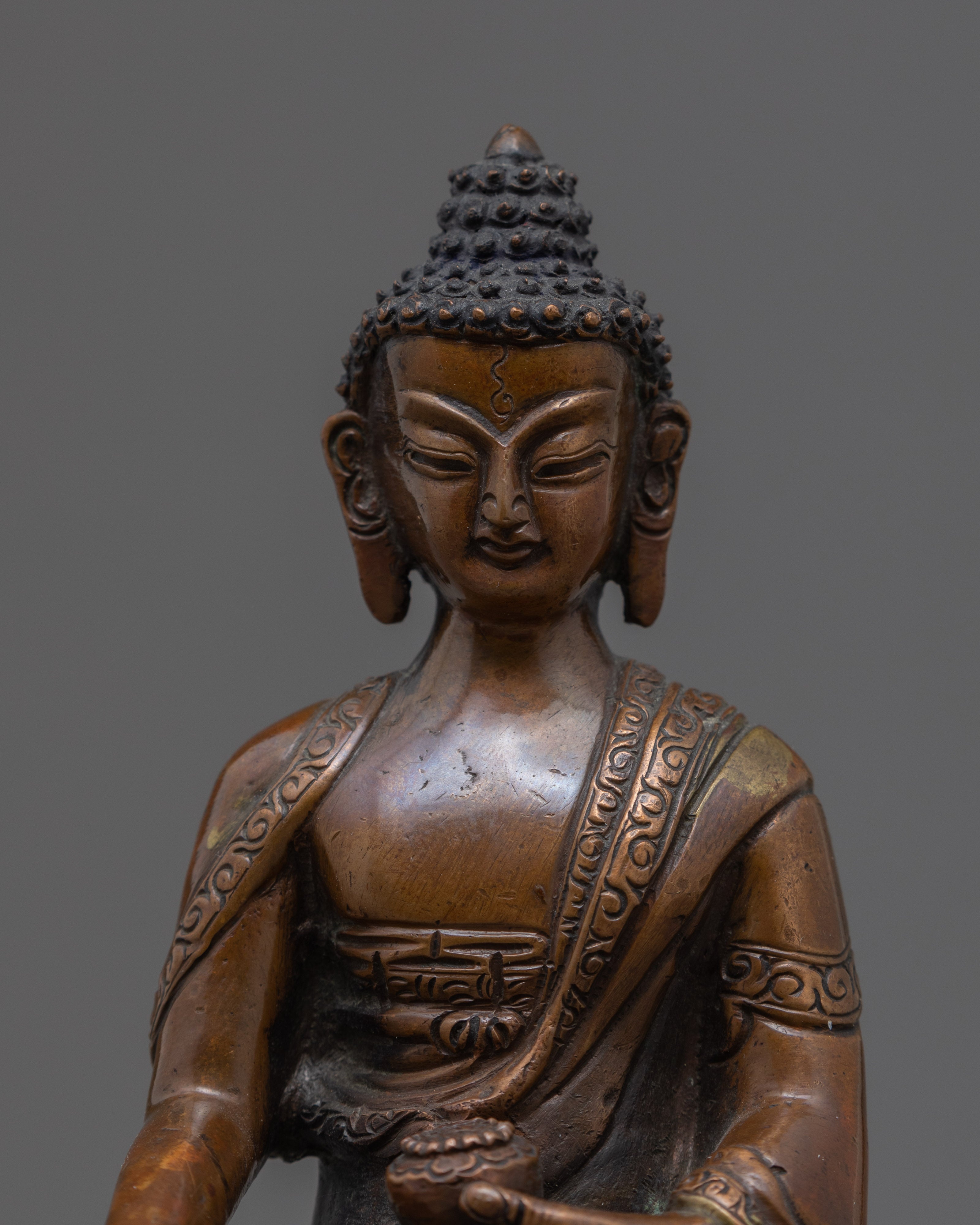 Old Nepali Buddha Statue from Nepal | Handmade Vintage Art