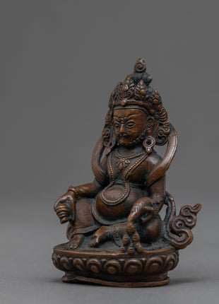 Mini Dzambhala Statue | Lord Kubera Statue for Wealth