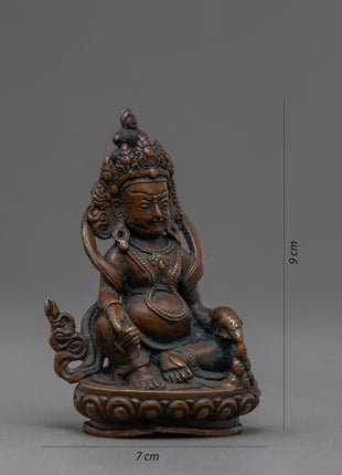 Mini Dzambhala Statue | Lord Kubera Statue for Wealth