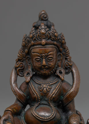 Mini Dzambhala Statue | Lord Kubera Statue for Wealth
