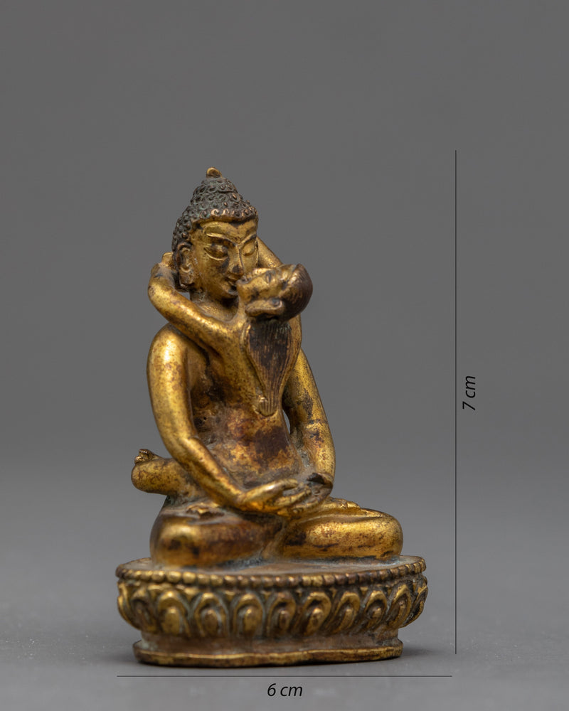Miniature Buddha Statue | SamantaBhadara Bodhisattva with Consort