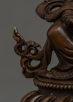 Meditation Dzambhala Statue | Dhritarashtra | Four Heavenly Kings of Buddhism