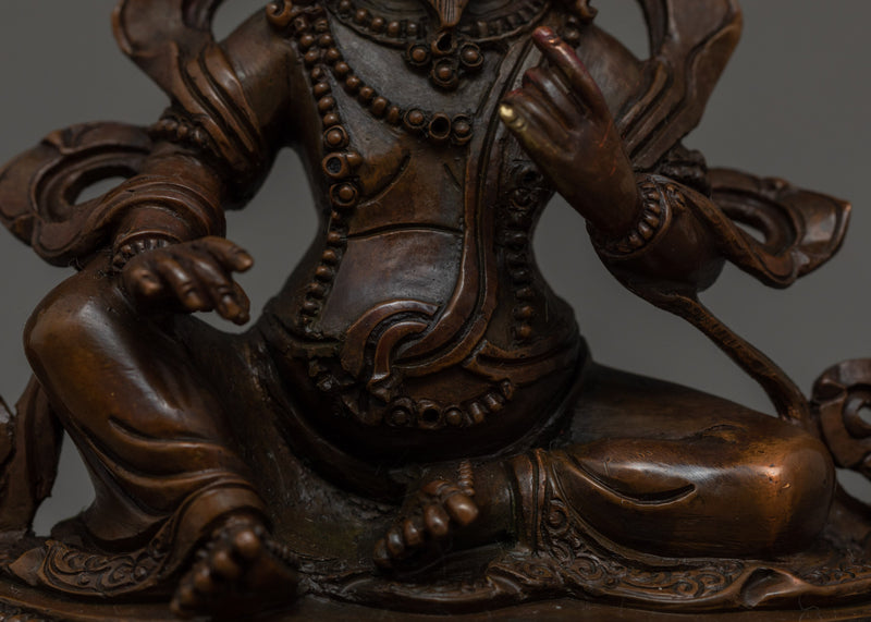 Meditation Dzambhala Statue | Dhritarashtra | Four Heavenly Kings of Buddhism