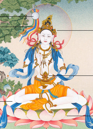 Mandarva Thangka Dakini Digital Print | Dakini Deity | Himalayan wall decor