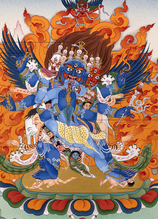 Vajrakilaya Thangka | Yidam