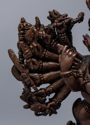 Buddhist Yamantaka Statue | Buddhist Deity Figurine For Ritual