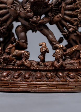 Buddhist Yamantaka Statue | Buddhist Deity Figurine For Ritual