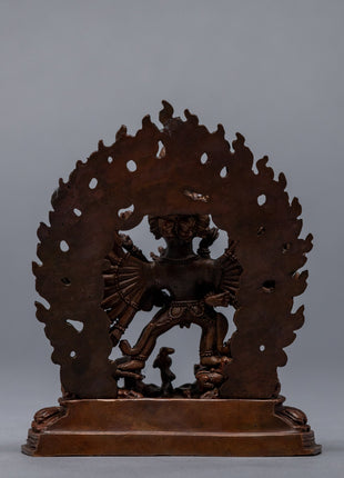 Buddhist Yamantaka Statue | Buddhist Deity Figurine For Ritual