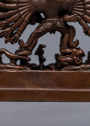 Buddhist Yamantaka Statue | Buddhist Deity Figurine For Ritual