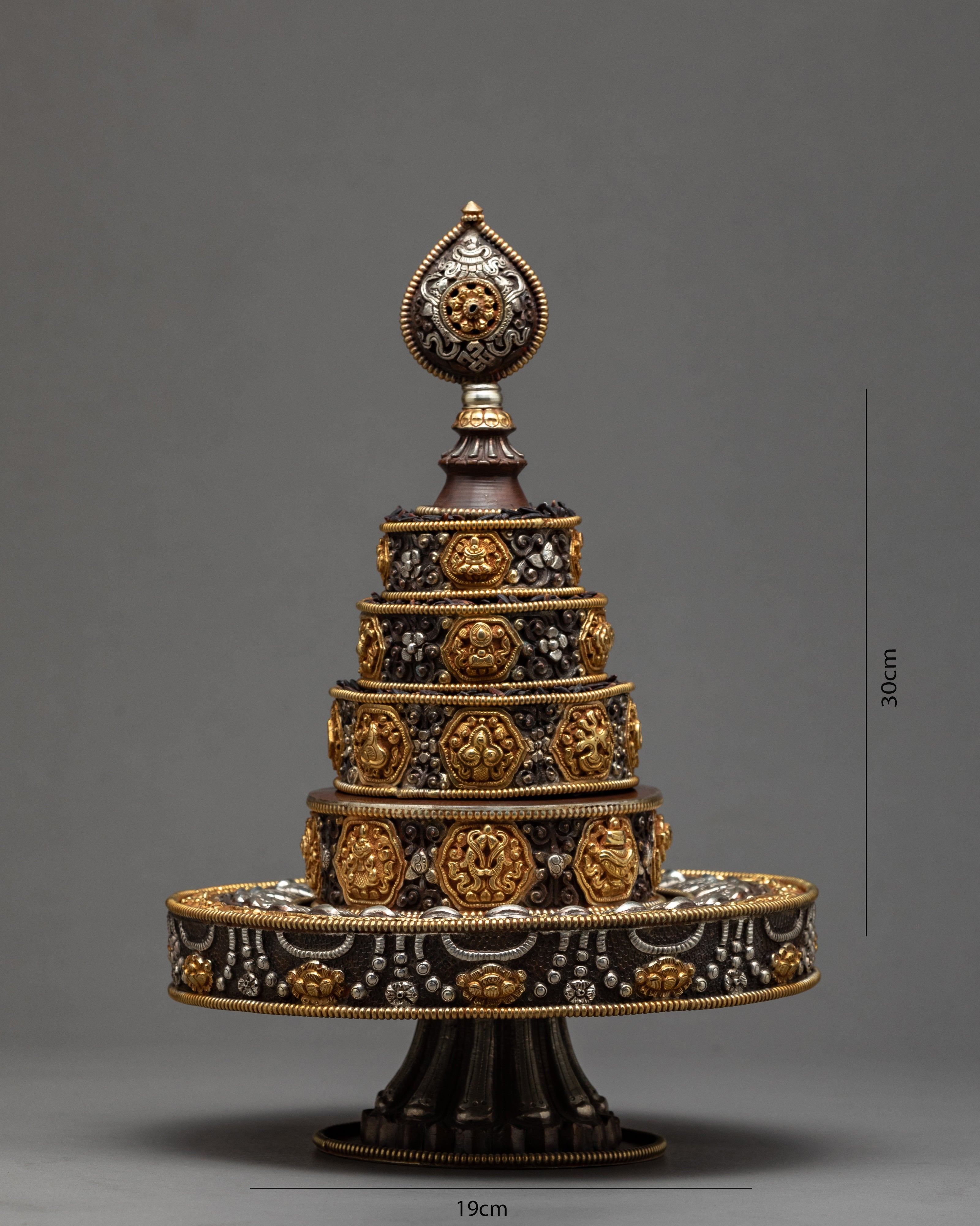 Ritual Offering Mandala Set | Traditional Architecture