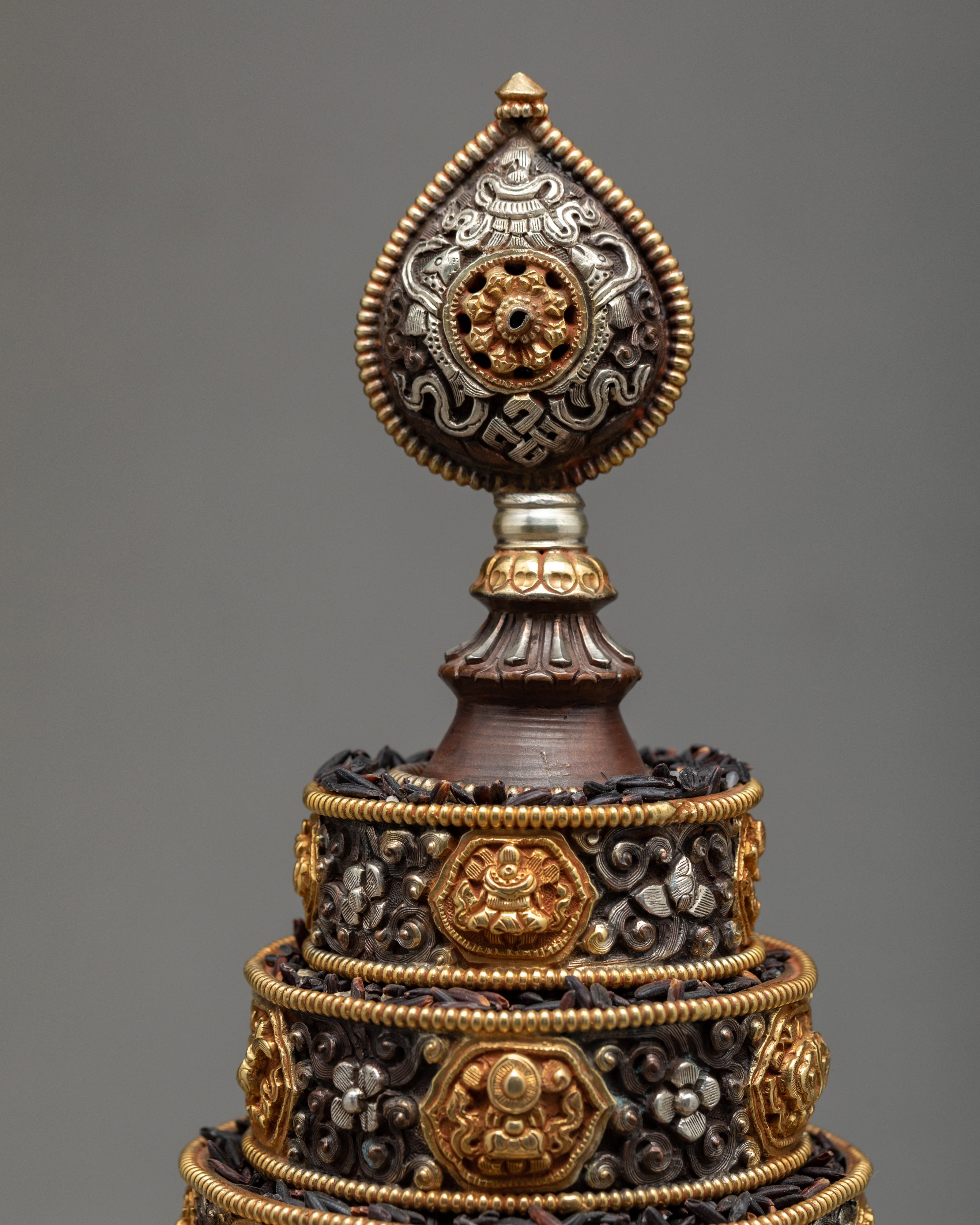 Ritual Offering Mandala Set | Traditional Architecture