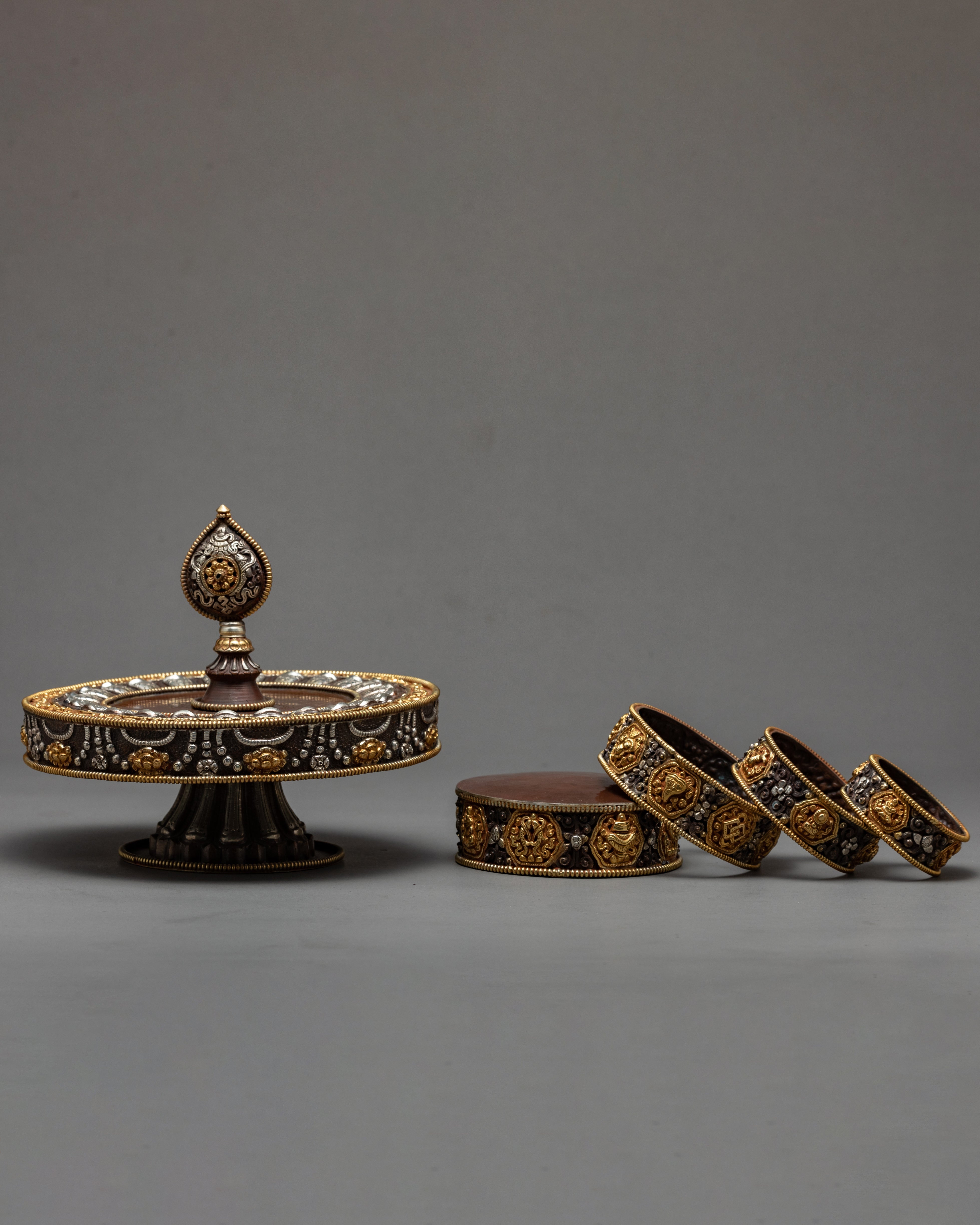 Ritual Offering Mandala Set | Traditional Architecture