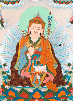 Guru Sangey Thangka | Eight Manifestations of Padmasambhava