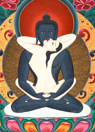 Samantabhadra Thangka | Wall Hanging Decors