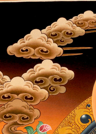 White Rara Painting Thangka | Tibetan Bodhisattva Art