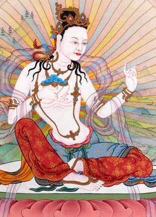 Sukhasiddhi Thangka | Dakini of Magical Illusion