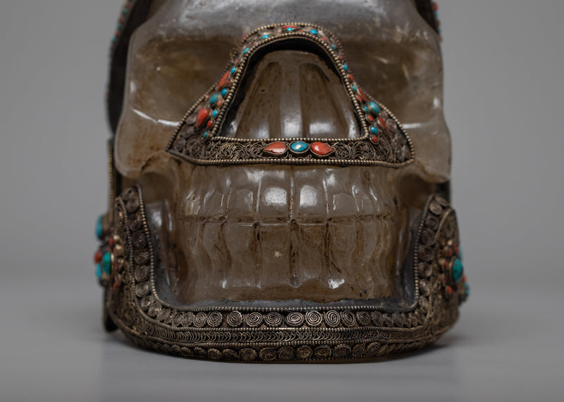 Handcarved Skull Head | Ritual Objects
