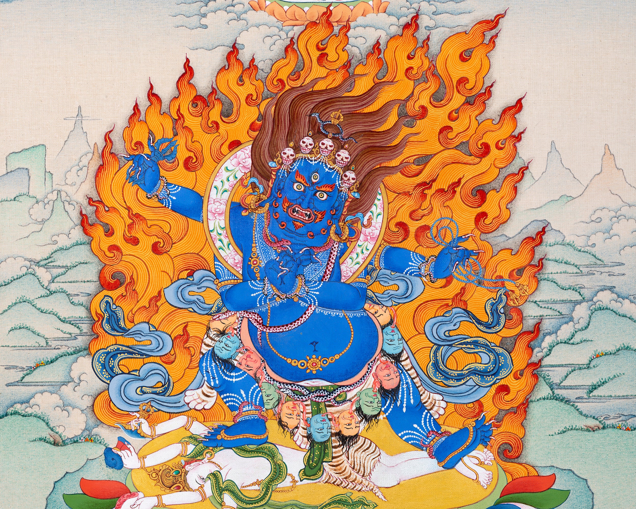 Vajrapani Thangka