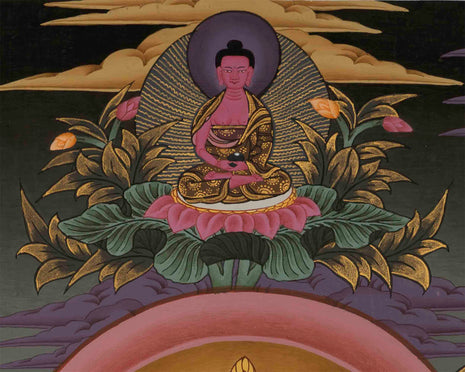 Seto Machindranath Thangka | Avalokitesvara Chengrezig Thangka
