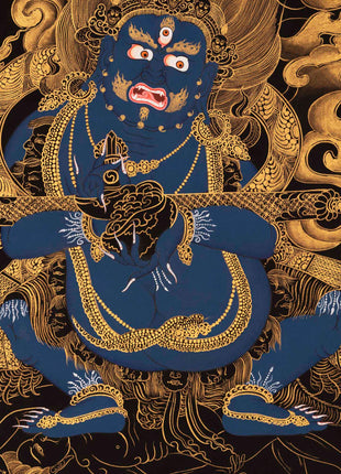 Vajra Panjarnatha Thangka | Wrathful Dharmapala