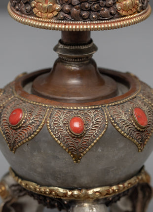 Tibetan Bhumpa Vase | Traditional Altar Offerings