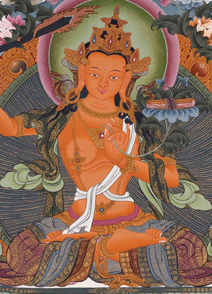 Bodhisattva Manjushree Thangka | Art Painting