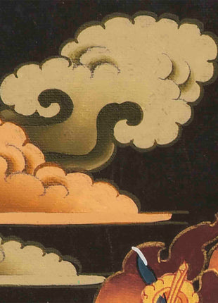 Tibetan Vajrapani Thangka |  Wall Decorations