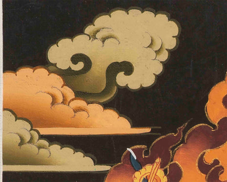 Tibetan Vajrapani Thangka |  Wall Decorations